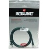 INTELLINET LAN Cable, Cat6, UTP RJ45, 5.0 m, Žalias, 343718