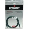 INTELLINET LAN Cable, Cat6, UTP RJ45, 5.0 m, Žalias, 343718