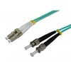 „Intellinet Network Solutions“ šviesolaidinis patchcord ST-LC, dvipusis, 2m, 50/125, OM3, daugiamodis (305816)