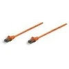 Oranžinis INTELLINET Network Cable, Cat6, SFTP RJ-45 Male / RJ-45 Male, 3.0 m, Oranžinis, 344395