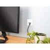 Intellinet 771900 Lizdas jungiama į tinklą podtynkowe 2xRJ45 Cat6 10G, STP, 80x80mm, balta