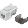 Intellinet 513791 Modulis Keystone RJ45 UTP Cat6a 10GbE, Punch-Down, balta