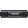 Intenso Flex Line 32 GB, USB-Stick - juodas, USB-C und USB-A