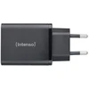 Intenso 7806510 adapter zasilający/ inwentor Wewnętrzna 65 W Juodas