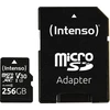 „Intenso Micro SDXC 256GB C10 UHS-I Professional“ + adapteris
