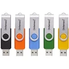 Mėlyna Intenso Office Line Multipack 64 GB, USB-Stick - 5 USB-A 3.2 USB-Sticks in yellow, žalias, juodas, mėlynas + oranžinis