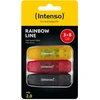 Pendrive Intenso Rainbow Line 8GB Wielokolorowy (3502463)