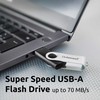 Pendrive Intenso Office Line 128GB Sidabrinė-juoda (3543491)