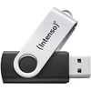 Intenso Office Line 64 GB, USB-Stick - sidabrinis/juodas, USB-A 3.2