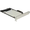 Inter-Tech AC Adapteris KT048, PCIe do SFF8639/U.2