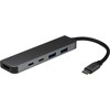 Inter-Tech Doko stotelė USB-C Argus 5in1