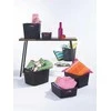 Keter Plastikinis krepšys CURVER MY STYLE, tamsiai rudos spalvos, h10 x 25,5 x 19,6 cm, 8 L