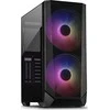 Inter-Tech IT-3503 Airstream, Tower-case - juodas, Tempered Glass