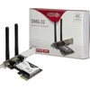 Inter- Tech Wi- Fi 5 PCIE adapteris DMG- 32 2dBi antenA 650Mbps mažmeninė prekyba