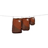 Inter Vion Rinkinys organizerów Ticket To The Moon Travel Cube Set - chocolate/copper