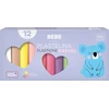 Interdruk Plastilinas 12 pastelinių spalvų minkšto plastiko masė vaikams 1 vnt.
