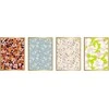 Interdruk Interprint Notepad A5/60K Metallic Floral Grid (10 vnt.)