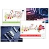 Interdruk Notebook B5 / 16K mišinys plati linija (10vnt) (248338)
