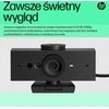 HP 625 USB FHD konferencijų verslo internetinė kamera – pakreipta, pasukama, dvigubą triukšmą mažinantis mikrofonas, HDR, suderinama su „Windows Hello“, pritvirtinama – Juodas