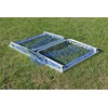 Interplastic Tarpplastikiniai futbolo vartai, 120 x 80 cm, sulankstomi (00693)