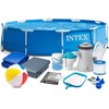 INTEX 28202 lauko baseinas su rėmu 305 x 76 cm 15in1