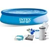Intex Easy Set pripučiamas baseinas su filtravimo sistema
