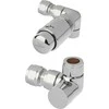 Invena Axial termostatų rinkinys, chromas (CD-25-015)