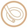 Virtuvinis maišytuvas Invena baterija kuchenna su systemem Eco* Start Ligaria, auksinė/juoda BZ-39-009-L