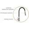 Invena Dalis virtuvės maišytuvas, baltas BZ-64-002-L