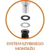 Plautuvės maišytuvas INVENA DOKOS Baltas, baltas
