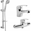 Invena Dušo komplektas SIROS 3-FUNCTION SHOWER SET. - AU-80-001-M