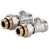 Radiatoriaus pajungimo mazgas INVENA CZ-86-P15-Z, 3/4", tiesus
