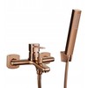 Rinkinys prysznicowy Invena INVENA GLAMOR bathroom faucet, copper color, with shower system