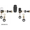 Invena INVENA KPL TERMOSTATAS. AXIAL JUODA