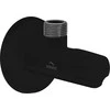 Invena Invena kampinis vožtuvas su keramine galvute 1/2"x3/8" juodas ZW-49-00C