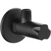 Invena kampinis vožtuvas su keramine galvute 1/2"x1/2", juodas ZW-49-01C-W