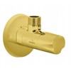 Invena kampinis vožtuvas su keramine galvute 1/2"x1/2", auksinis ZW-49-01Z-W