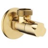 Invena kampinis vožtuvas su keramine galvute 1/2"x1/2", auksinis ZW-49-01Z-W