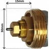 Termostatinė galvutė INVENA CD-74-015-X, M30 x 1,5