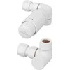 Invena termostatinis rinkinys AXIAL 1/2" baltas (CD-25-B15)