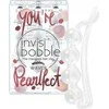 Set Trio InvisiBobble Waver You're Pearlfect Plaukų sagtukas Crystal Clear, 3 pcs