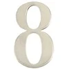Haushalt Durų numeris „8“, nerūdijantis plienas, 62 mm