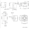 Hikvision pinhole kubas DS-2CD2D25G1/M-D/NF F2.8 (juoda, 2 MP)