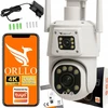 IP kamera ORLLO IP kamera TZ8 dviguba 4MP+4MP 4G Wi-Fi
