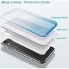 Dėklas Oem Case for iPhone 11 PRO Shining transparent bue