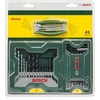 Grąžtas Bosch 15dalių ir 25dalių kompl. su HEX komlpektu