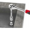 EINHELL atsuktuvų antgalių ir veržliarakčių komplektas su 1/4" reketu, 37 vnt. | Einhell