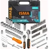 Įrankių rinkinys Isma Įrankių rinkinys 94el. 1/4" i 3/8" (6-kątnych) (4-22mm)