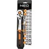 Neo Tools Rinkinys veržliarakčiai 3/8", 12 vnt., CrV