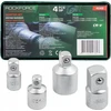 Įrankių rinkinys Rockforce Rinkinys adapterów 4el.